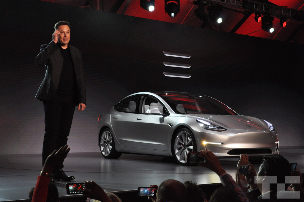 Tesla Model 3 announcement